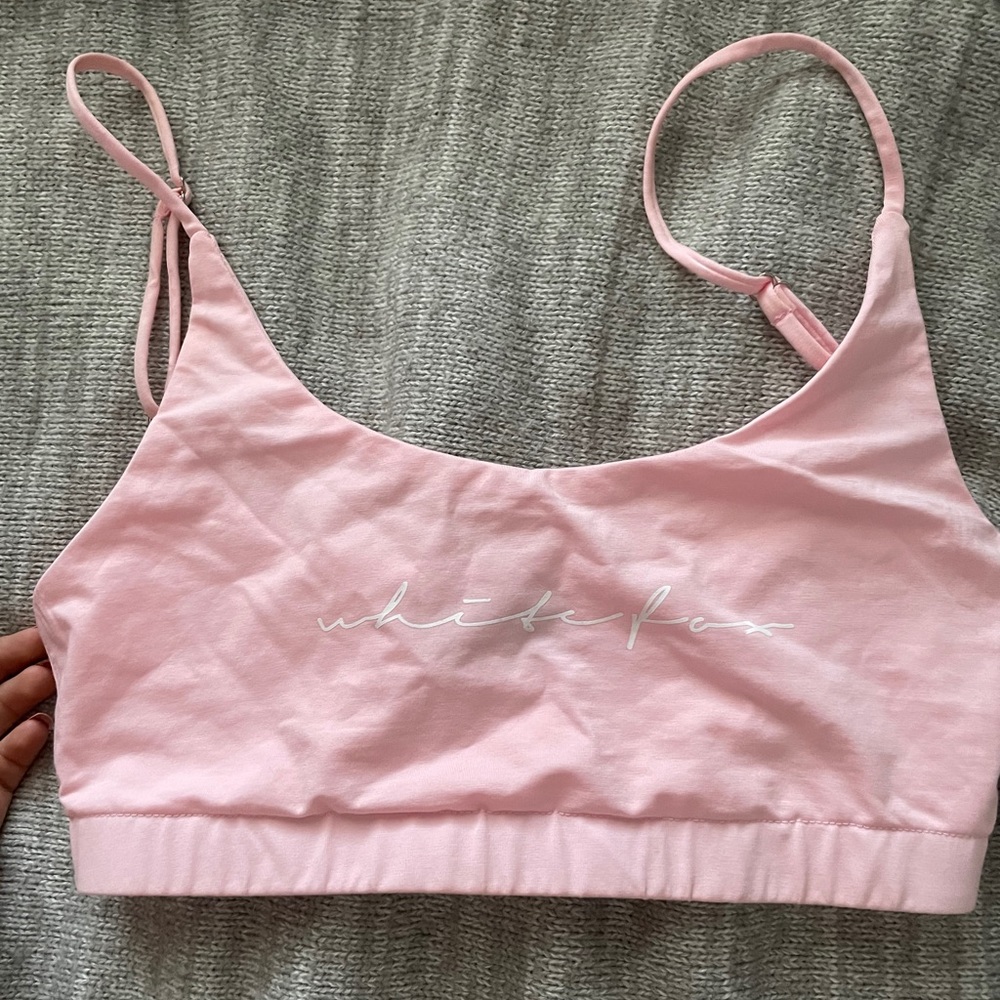 NEW WHITE FOX SPORTS BRA